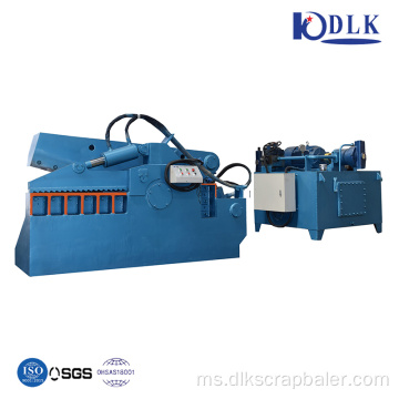 Alligator Logam Shear Shear Hydraulic Steel Shearing Machine